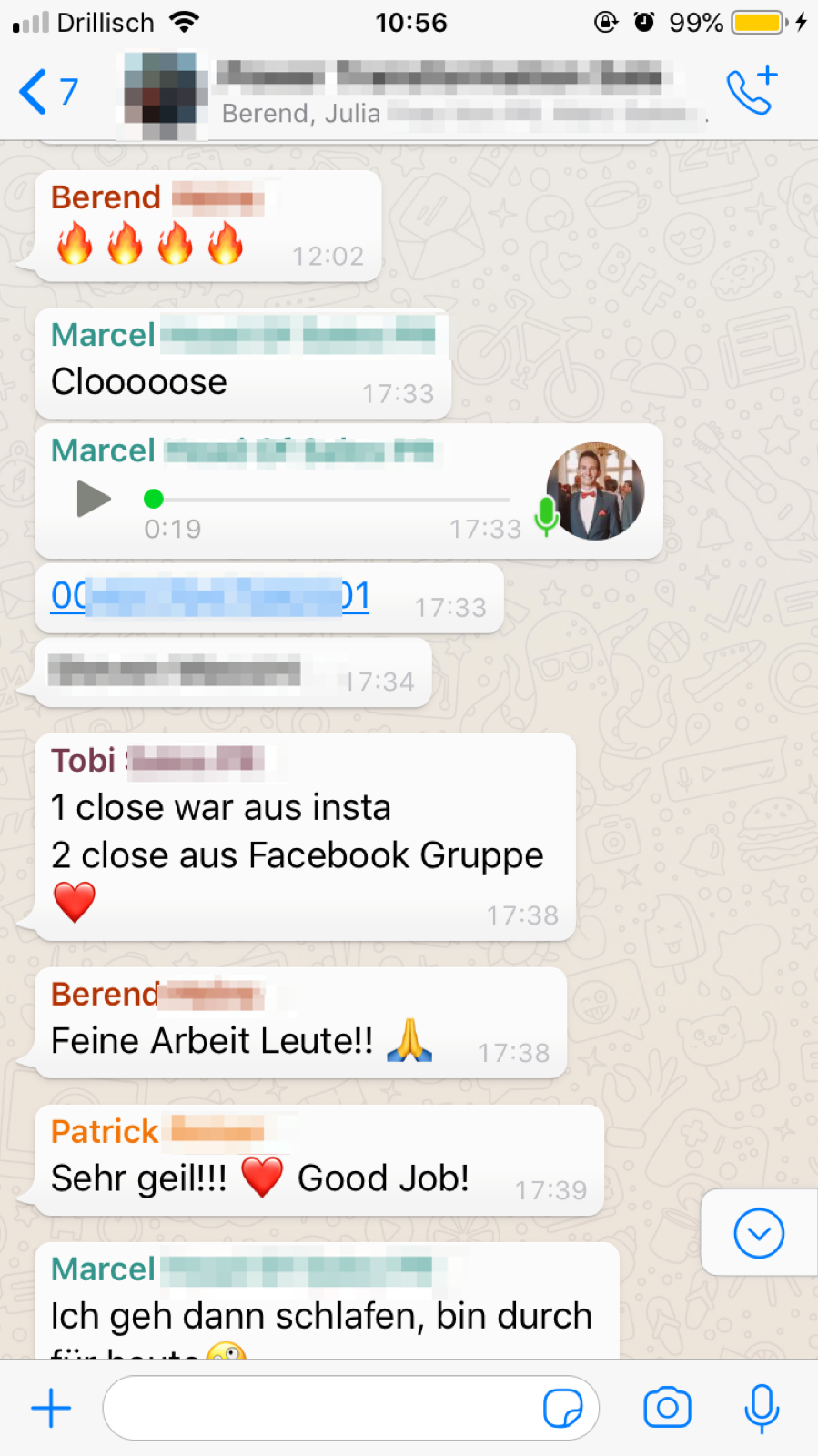 Kundenergebnis der Agentur Consulting (Alexander Heeg, Heeg Consulting GmbH) – Screenshot aus der privaten Kunden-Community