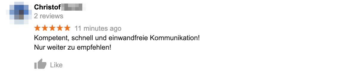 Kundenergebnis der Agentur Consulting (Alexander Heeg, Heeg Consulting GmbH) – Screenshot aus der privaten Kunden-Community