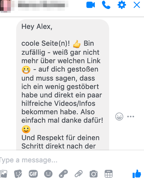 Kundenergebnis der Agentur Consulting (Alexander Heeg, Heeg Consulting GmbH) – Screenshot aus der privaten Kunden-Community
